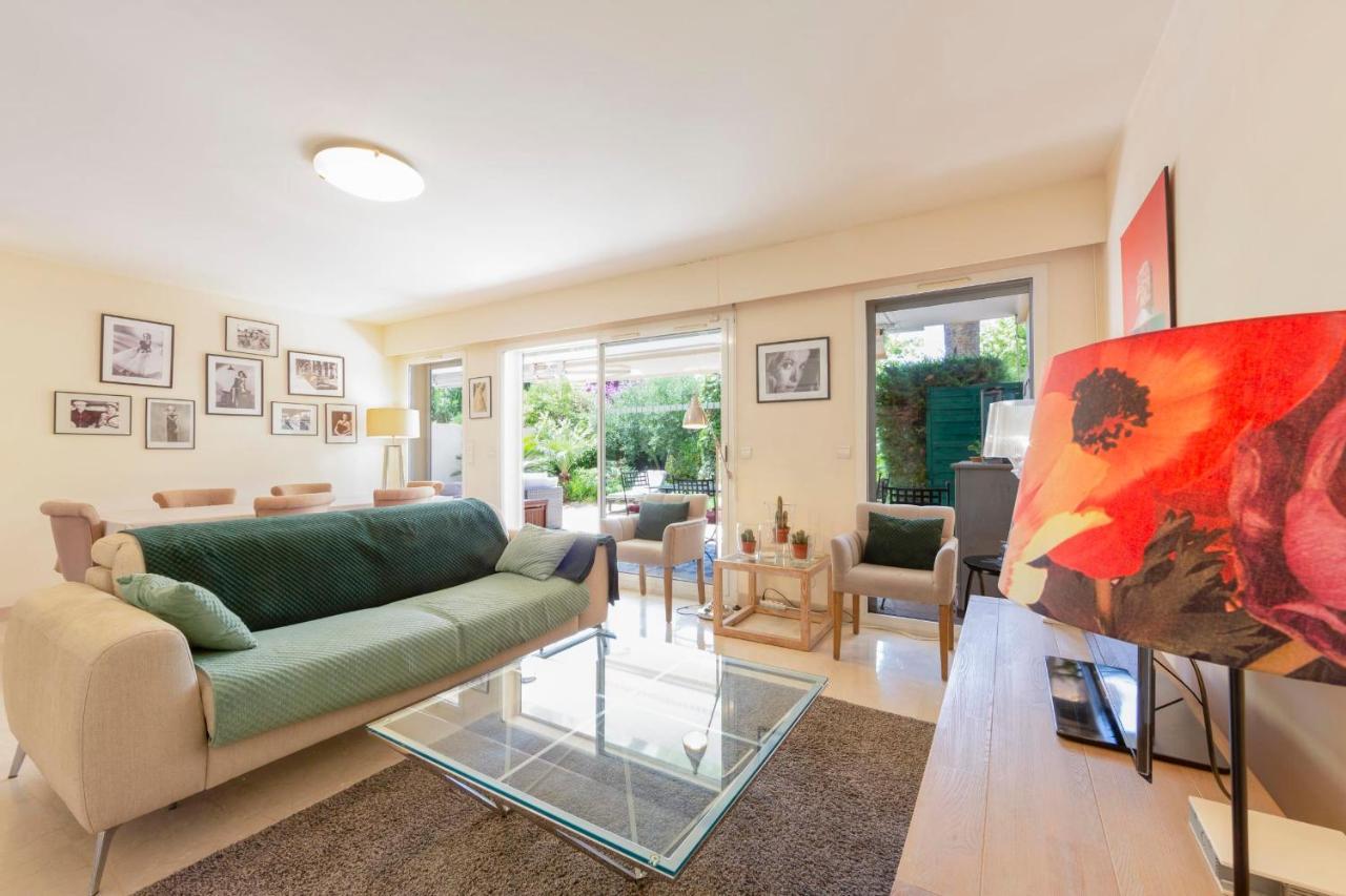 Apartment 2 Bedrooms2 Bathroomsdouble Terrace & Garden In Palm Beach Area Cannes Zewnętrze zdjęcie