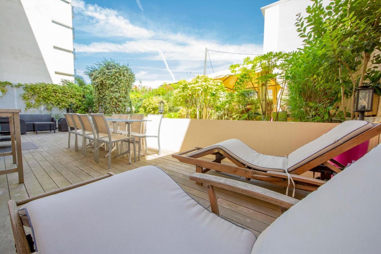 Apartment 2 Bedrooms2 Bathroomsdouble Terrace & Garden In Palm Beach Area Cannes Zewnętrze zdjęcie