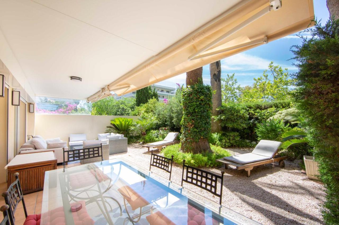 Apartment 2 Bedrooms2 Bathroomsdouble Terrace & Garden In Palm Beach Area Cannes Zewnętrze zdjęcie
